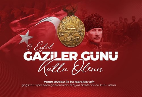 Çiğli Kaymakamı Adnan Çakıroğlu'nun  19 Eylül Gaziler Günü Mesajı
